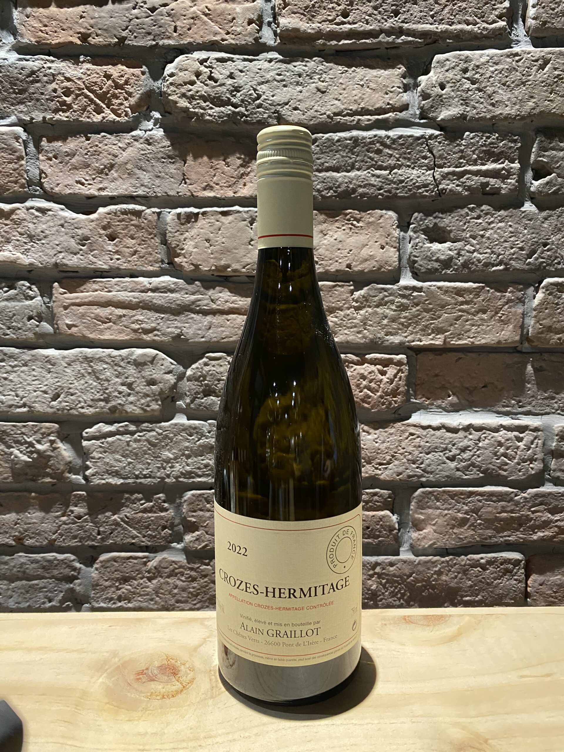 Crozes-Hermitage Blanc – Domaine Alain Graillot 2022